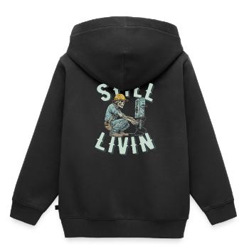 Electrician, Electronics Technician - Kids Premium Organic Hoodie - black - Back - AI Model Kid Male (0cm)