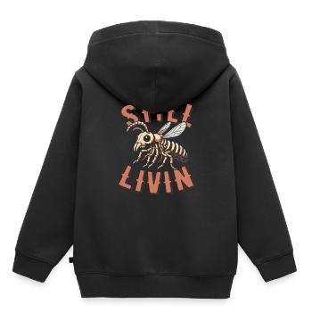 Entomologie Entomologiste Insecte - Sweat Premium à capuche enfant bio - noir - Dos - AI Model Kid Male (0cm)