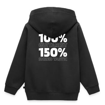 Guitare électrique Guitare électrique - Sweat Premium à capuche enfant bio - noir - Dos - AI Model Kid Male (0cm)