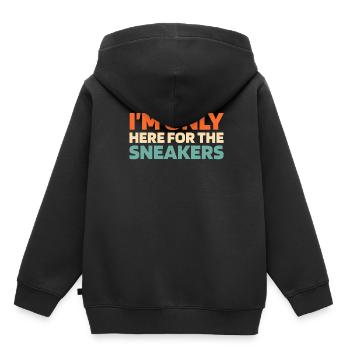 Sneakers - Kids Premium Organic Hoodie - black - Back - AI Model Kid Male (0cm)