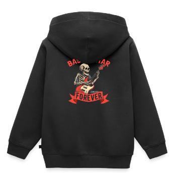 Bassist Bass Guitar Basser - Kids Premium Organic Hoodie - black - Back - AI Model Kid Male (0cm)