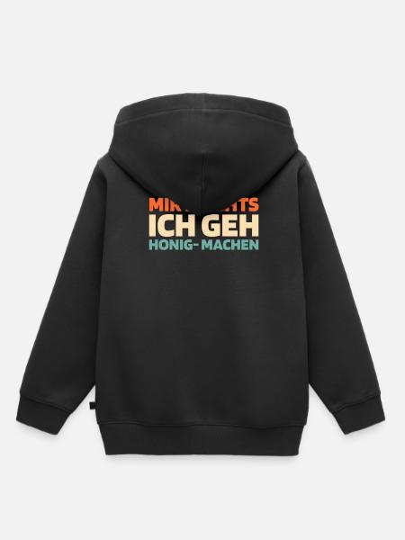 Imker Bienenzüchter - Kinder Premium Organic Hoodie - Schwarz