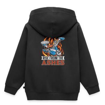 Breakdance Breakdancer Breakdancing - Sweat Premium à capuche enfant bio - noir - Dos - AI Model Kid Male (0cm)