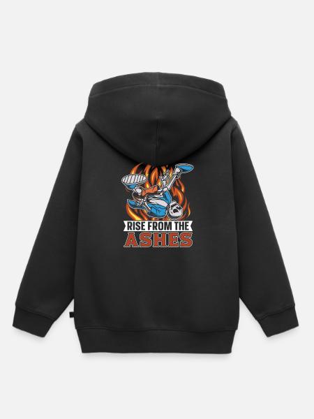 Breakdance Breakdancer Breakdancing - Kinder Premium Organic Hoodie - Schwarz