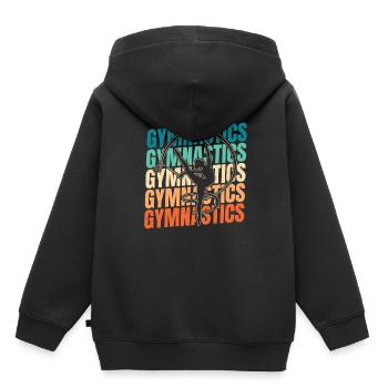 Rsg Gymnastics Gymnastics - Kids Premium Organic Hoodie - black - Back - AI Model Kid Male (0cm)