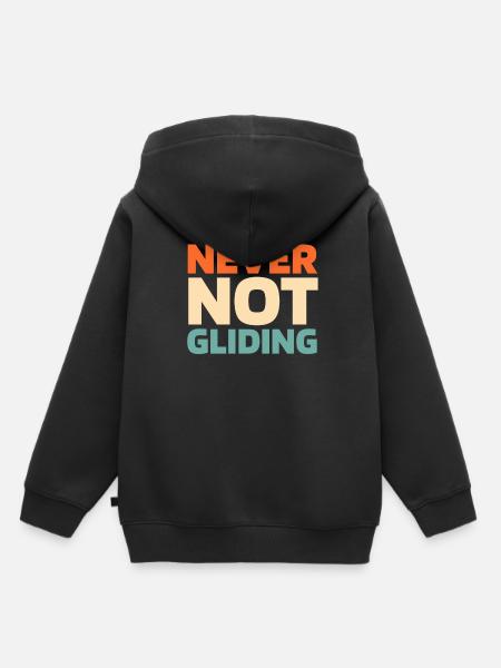 Paragleiter Paragleiten - Kinder Premium Organic Hoodie - Schwarz