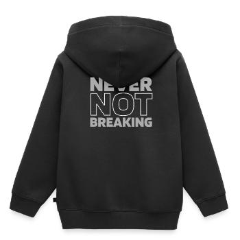 Breakdance Breakdancer Breakdancing - Sweat Premium à capuche enfant bio - noir - Dos - AI Model Kid Male (0cm)