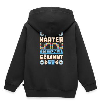 Board Game Board Game - Kids Premium Organic Hoodie - black - Back - AI Model Kid Male (0cm)