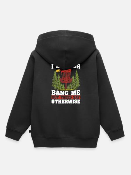Frisbee Golf Disc Golf - Kinder Premium Organic Hoodie - Schwarz