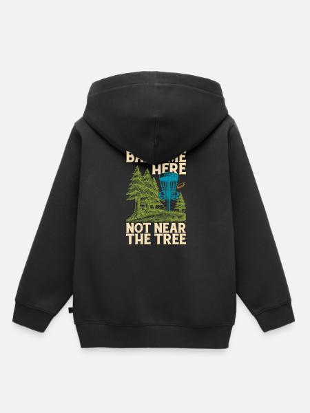 Frisbee Golf Disc Golf - Kinder Premium Organic Hoodie - Schwarz