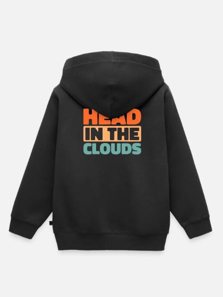 Paramotor Gleitschirmfliegen - Kinder Premium Organic Hoodie - Schwarz