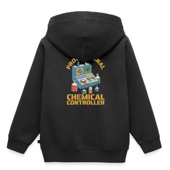 Chemical Operators - Kids Premium Organic Hoodie - black - Back - AI Model Kid Male (0cm)