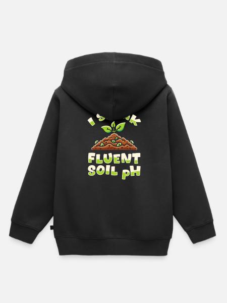 Agronom - Kinder Premium Organic Hoodie - Schwarz
