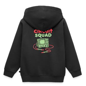Electrical Engineer Kader - Kids Premium Organic Hoodie - black - Back - AI Model Kid Male (0cm)