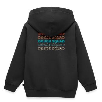 Kosmetik Kader - Kinder Premium Organic Hoodie - Schwarz - Hinten - AI Model Kid Male (0cm)