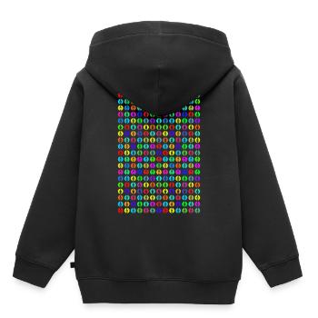 Fernsehturm#14 - Kinder Premium Organic Hoodie - Schwarz - Hinten - AI Model Kid Male (0cm)