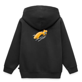 Comet Shooting Star Bethlehem Sky Star Wish - Kids Premium Organic Hoodie - black - Back - AI Model Kid Male (0cm)