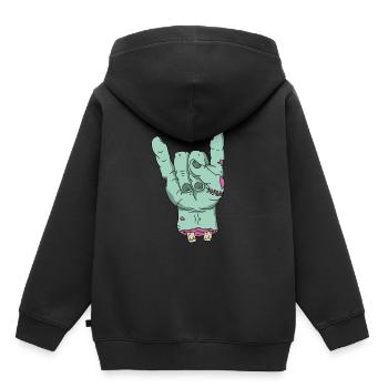 Zombie Halloween Blut undead rock apocalyps horror - Kinder Premium Organic Hoodie - Schwarz - Hinten - AI Model Kid Male (0cm)
