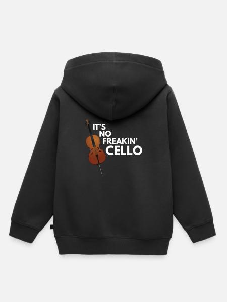Cello - Kinder Premium Organic Hoodie - Schwarz