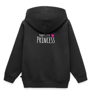 La petite idée de cadeau de papa de papa - Sweat Premium à capuche enfant bio - noir - Dos - AI Model Kid Male (0cm)
