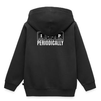I Nap Periodically - Conception pour les lève-tard - Sweat Premium à capuche enfant bio - noir - Dos - AI Model Kid Male (0cm)