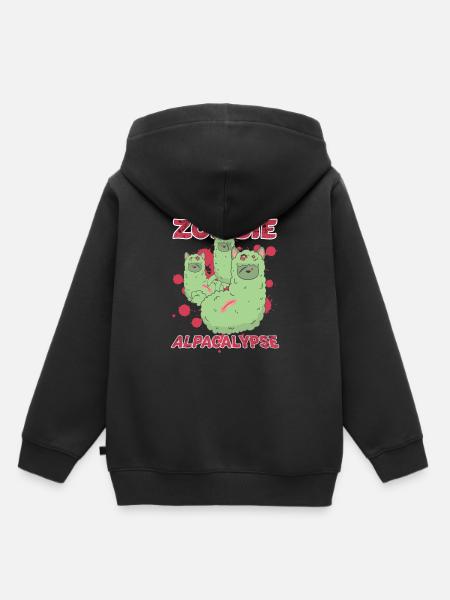 Zombieapokalypse - Kinder Premium Organic Hoodie - Schwarz