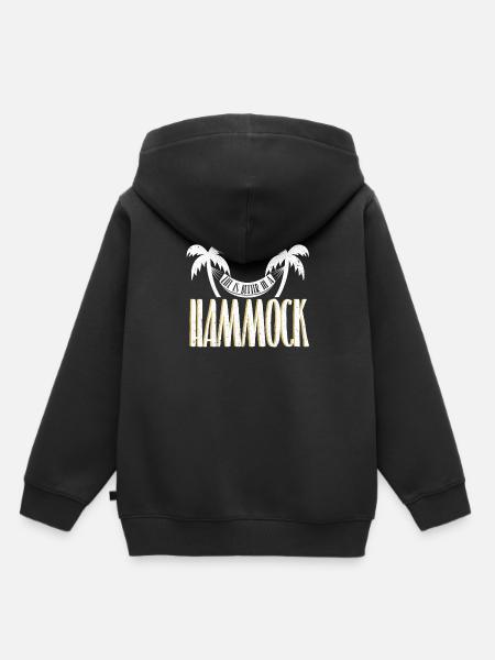 Hängematte - Kinder Premium Organic Hoodie - Schwarz