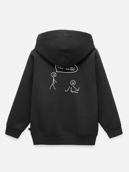 Fantastische & trendige T-Shirt Designs Ziehen Sie sich - Kinder Premium Organic Hoodie - Schwarz