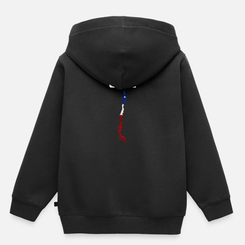Chili - Sweat Premium à capuche enfant bio - noir