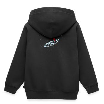 Galaxy Gift Space Location Galaxy Stars - Kids Premium Organic Hoodie - black - Back - AI Model Kid Male (0cm)