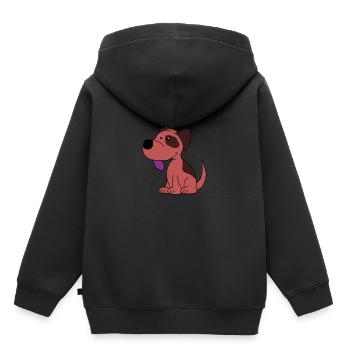 Sweet Dogs Dog Dog Love Gift Wau Animal Love - Kids Premium Organic Hoodie - black - Back - AI Model Kid Male (0cm)