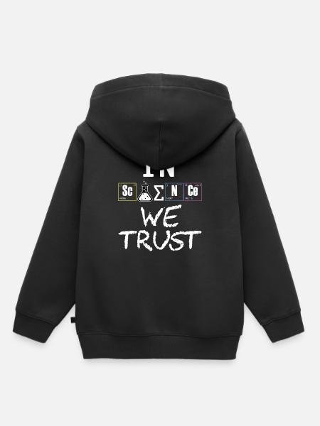 This is the best Tshirt for science geek or a - Kids Premium Organic Hoodie - black