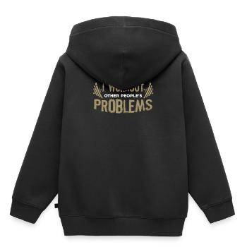 Psychologe Psychologe Therapeut Psychotherapeut - Kinder Premium Organic Hoodie - Schwarz - Hinten - AI Model Kid Male (0cm)