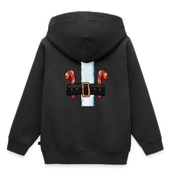 Nicholas - Kids Premium Organic Hoodie - black - Back - AI Model Kid Male (0cm)