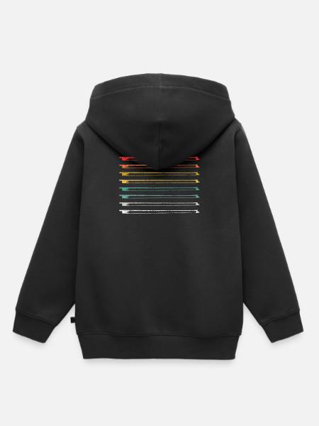 CELLO - Kinder Premium Organic Hoodie - Schwarz