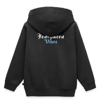 HONEYMOON SHIRT - Kids Premium Organic Hoodie - black - Back - AI Model Kid Male (0cm)