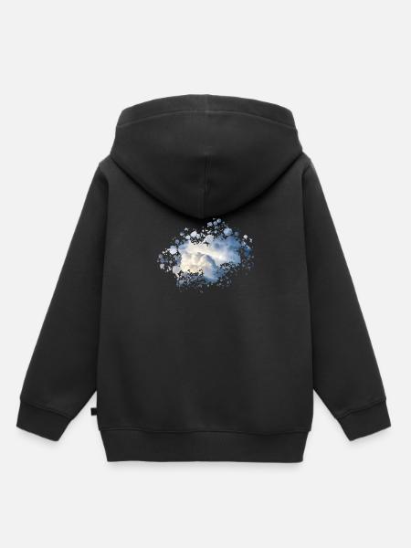 Splash - Kinder Premium Organic Hoodie - Schwarz
