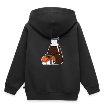 Bouteille De Sauce De Sushi Et De Soja Japon Funny Gift - Sweat Premium à capuche enfant bio - noir - Dos - AI Model Kid Male (0cm)