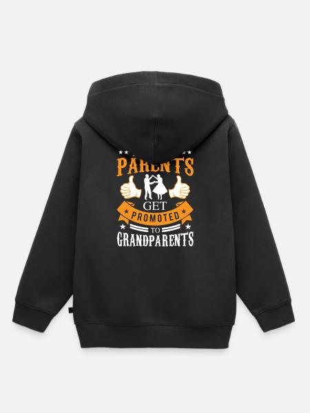 Die besten Eltern - Kinder Premium Organic Hoodie - Schwarz