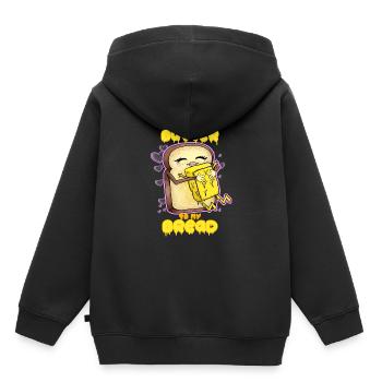 You're The Butter To My Bread | Love Breakfast - Kids Premium Organic Hoodie - black - Back - AI Model Kid Male (0cm)