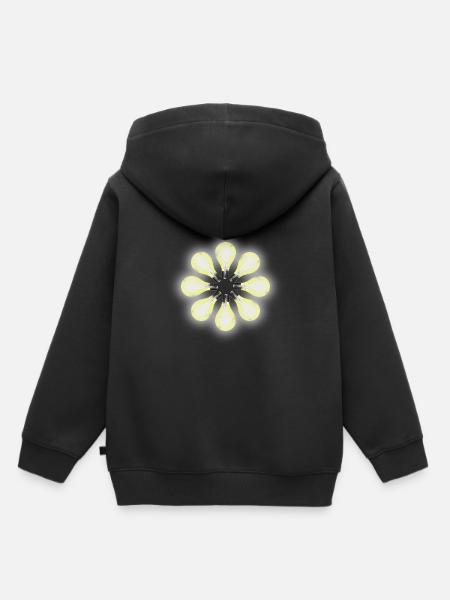 Glühbirnen Elektrizität - Kinder Premium Organic Hoodie - Schwarz