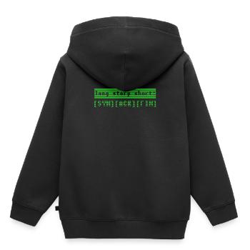 Lustiges System Administrator Geschenk - Kinder Premium Organic Hoodie - Schwarz - Hinten - AI Model Kid Male (0cm)