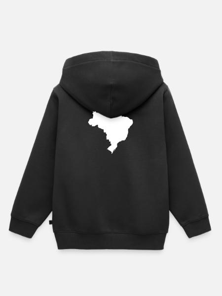 Brasilien originelle Geschenkidee - Kinder Premium Organic Hoodie - Schwarz