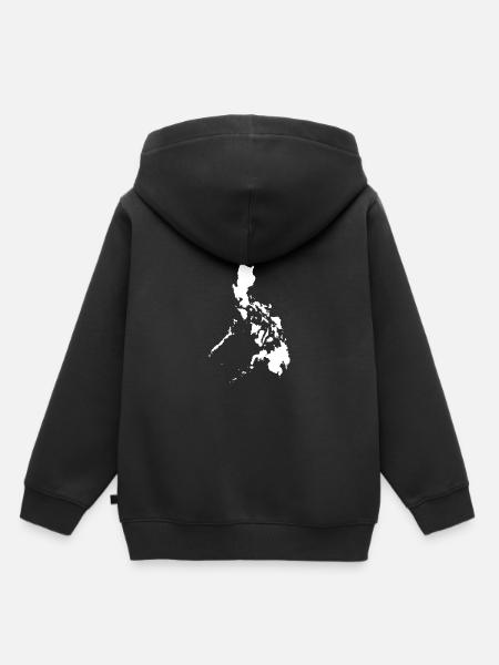 Philippinen originelle Geschenkidee - Kinder Premium Organic Hoodie - Schwarz