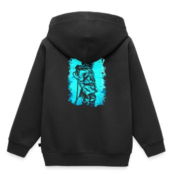 Plongée sous-marine plongée sous-marine - Sweat Premium à capuche enfant bio - noir - Dos - AI Model Kid Male (0cm)