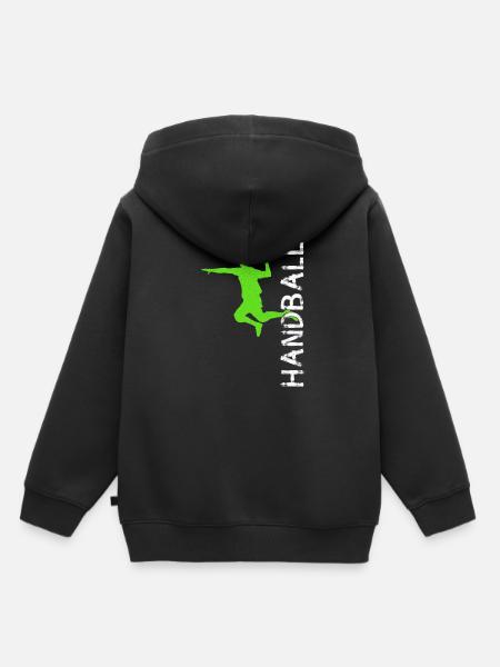 Handball Spieler Team - Kinder Premium Organic Hoodie - Schwarz