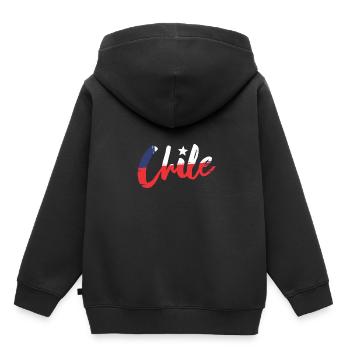 Chili - Sweat Premium à capuche enfant bio - noir - Dos - AI Model Kid Male (0cm)