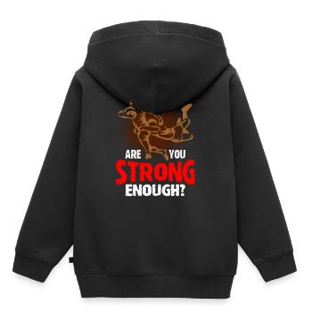 Rugby Rugby - Kinder Premium Organic Hoodie - Schwarz - Hinten - AI Model Kid Male (0cm)