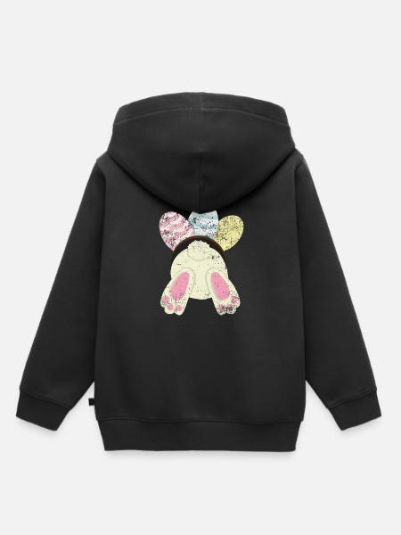 Ostern - Kinder Premium Organic Hoodie - Schwarz