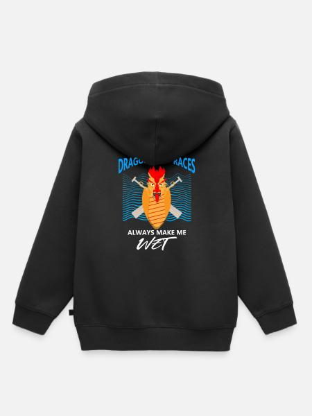 Drachenbootrennen-Design für Drachenbootfahren - Kinder Premium Organic Hoodie - Schwarz